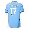 DE BRUYNE #17 Manchester City Jersey 2024/25 Home - ijersey