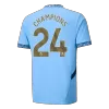 CHAMPIONS #24 Manchester City Jersey 2024/25 Home - ijersey