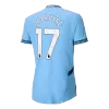 DE BRUYNE #17 Manchester City Jersey 2024/25 Authentic Home - ijersey