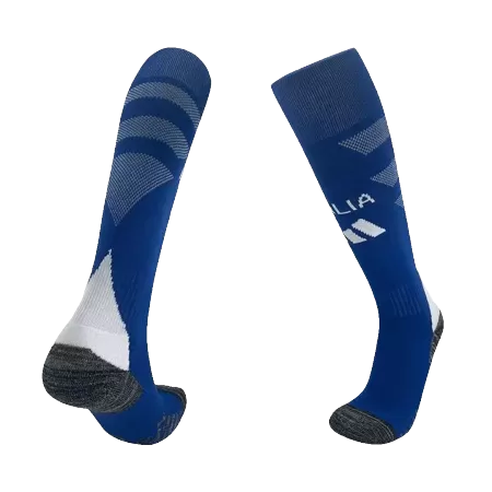 Italy Soccer Socks 2024 Home - Youth - ijersey