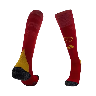 Spain Soccer Socks 2024 Home - Youth - ijersey