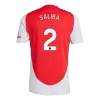 SALIBA #2 Arsenal Jersey 2024/25 Authentic Home - ijersey