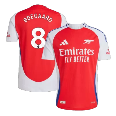 ØDEGAARD #8 Arsenal Jersey 2024/25 Authentic Home - ijersey