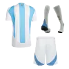 Argentina Jersey Whole Kit 2024 Home - ijersey