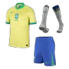 Brazil Jersey Whole Kit Copa America 2024 Home - ijersey