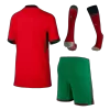 Youth Portugal Jersey Whole Kit EURO 2024 Home - ijersey