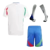 Youth Italy Jersey Whole Kit EURO 2024 Away - ijersey