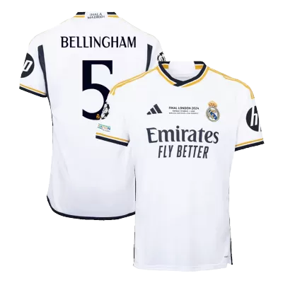 BELLINGHAM #5 Real Madrid Jersey 2023/24 Home - UCL FINAL - ijersey