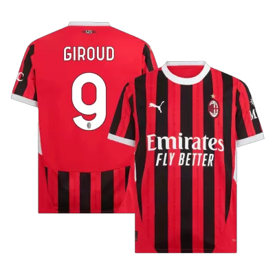 GIROUD #9 AC Milan Jersey 2024/25 Home - ijersey