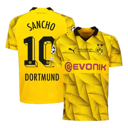 SANCHO #10 Borussia Dortmund Jersey 2023/24 Third Away - UCL FINAL - ijersey