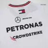 Mercedes AMG Petronas F1 Racing Team T-Shirt White 2024 - ijersey