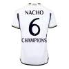 NACHO #6 CHAMPIONS Real Madrid Jersey 2023/24 Home - ijersey