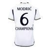 MODRIĆ #6 CHAMPIONS Real Madrid Jersey 2023/24 Authentic Home - ijersey