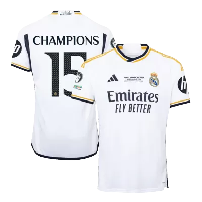 CHAMPIONS #15 Real Madrid Jersey 2023/24 Home - UCL FINAL - ijersey