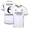 NACHO #6 CHAMPIONS Real Madrid Jersey 2023/24 Authentic Home - ijersey