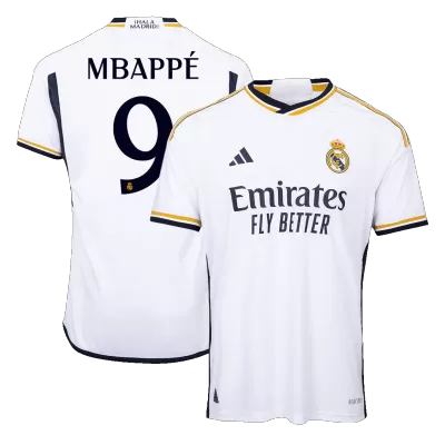 MBAPPÉ #9 Real Madrid Jersey 2023/24 Authentic Home - ijersey