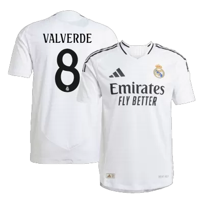 VALVERDE #8 Real Madrid Jersey 2024/25 Authentic Home - ijersey