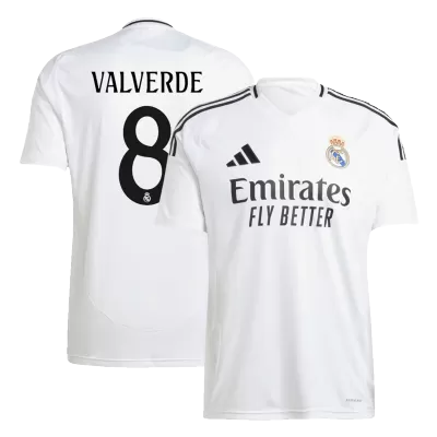 VALVERDE #8 Real Madrid Jersey 2024/25 Home - ijersey