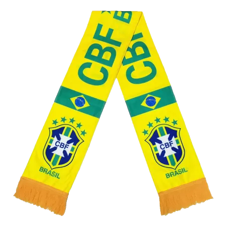 Brazil Soccer Scarf Yellow - ijersey