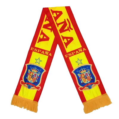 Spain Soccer Scarf Red - ijersey