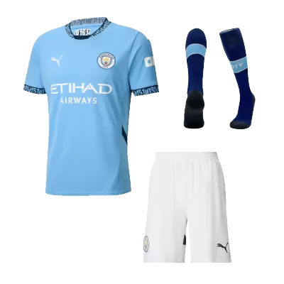 Manchester City Jersey Whole Kit 2024/25 Home - ijersey