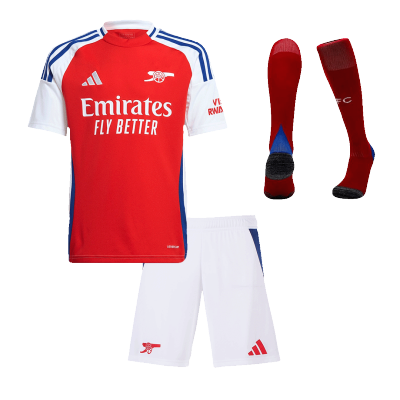 Youth Arsenal Jersey Whole Kit 2024/25 Home - ijersey