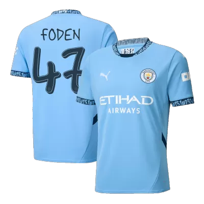 FODEN #47 Manchester City Jersey 2024/25 Home - UCL - ijersey