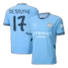 DE BRUYNE #17 Manchester City Jersey 2024/25 Home - UCL - ijersey