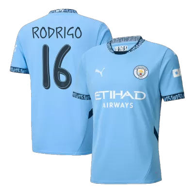 RODRIGO #16 Manchester City Jersey 2024/25 Home - UCL - ijersey