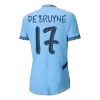 DE BRUYNE #17 Manchester City Jersey 2024/25 Authentic Home - UCL - ijersey