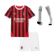 Youth AC Milan Jersey Whole Kit 2024/25 Home - ijersey