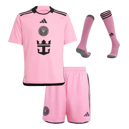Youth Inter Miami CF Jersey Whole Kit 2024 Home - ijersey