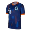 MALEN #18 Netherlands Jersey EURO 2024 Away - ijersey