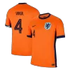 VIRGIL #4 Netherlands Jersey EURO 2024 Home - ijersey