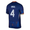 VIRGIL #4 Netherlands Jersey EURO 2024 Away - ijersey