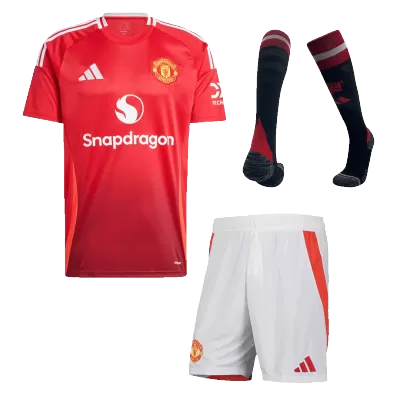 Manchester United Jersey Whole Kit 2024/25 Home - ijersey