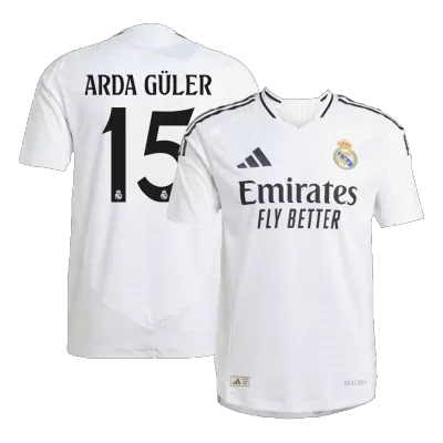 ARDA GÜLER #15 Real Madrid Jersey 2024/25 Authentic Home - ijersey