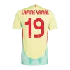 LAMINE YAMAL #19 Spain Jersey EURO 2024 Authentic Away - ijersey