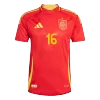 RODRIGO #16 Spain Jersey EURO 2024 Authentic Home - ijersey