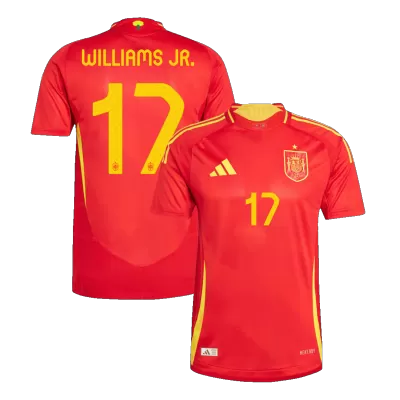 WILLIAMS JR. #17 Spain Jersey EURO 2024 Authentic Home - ijersey
