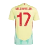 WILLIAMS JR. #17 Spain Jersey EURO 2024 Authentic Away - ijersey