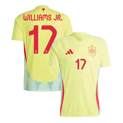 WILLIAMS JR. #17 Spain Jersey EURO 2024 Away - ijersey