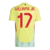 WILLIAMS JR. #17 Spain Jersey EURO 2024 Away - ijersey