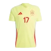 WILLIAMS JR. #17 Spain Jersey EURO 2024 Away - ijersey