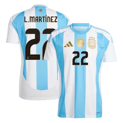 L.MARTÍNEZ #22 Argentina Jersey 2024 Home - ijersey
