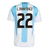 L.MARTÍNEZ #22 Argentina Jersey 2024 Authentic Home - ijersey