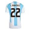 L.MARTÍNEZ #22 Argentina Jersey 2024 Home - ijersey