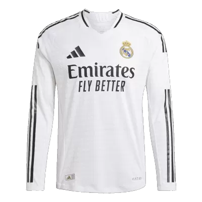 Real Madrid Home Authentic Jersey 2024/25 - Long Sleeve - ijersey