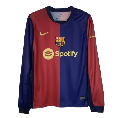 Barcelona Home Jersey 2024/25 - Long Sleeve - ijersey