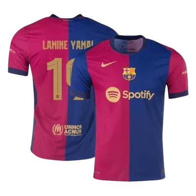 LAMINE YAMAL #19 Barcelona Jersey 2024/25 Authentic Home - UCL - ijersey